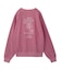 MIX LOGO & FACE FADED CREWNECK SWEAT TOP