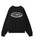 EMBROIDERY OVAL LOGO SWEAT TOP