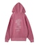 MIX LOGO & FACE FADED ZIP UP SWEAT HOODIE