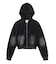 FADED VELOUR COMPACT ZIP UP HOODIE