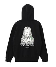 COLLAGE CAMO FACE ZIP UP SWEAT HOODIE