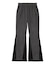 FAUX SUEDE FLARE PANTS
