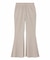 CREPE LETTUCE EDGE FLARE EASY PANTS