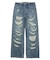 RIPPED DENIM PANTS