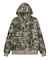 EMBROIDERED LOGO ZIP UP SWEAT HOODIE