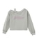FADED LAYERED SHOULDER SWEAT TOP