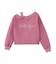 FADED LAYERED SHOULDER SWEAT TOP