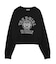 COLLEGE LOGO COMPACT SWEAT TOP