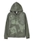 COLLAGE GRAPHIC HOODED TOP