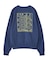 NEON BOX EMBROIDERED LOGO SWEAT TOP