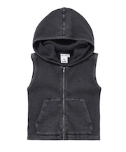 FADED ZIP UP HOODIE