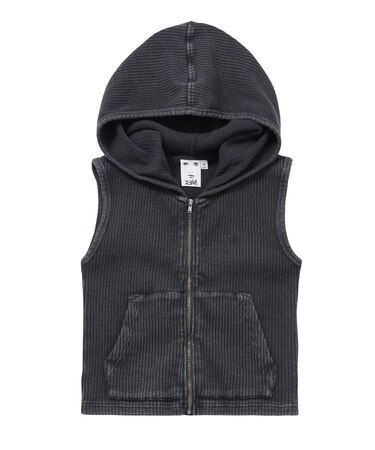 FADED ZIP UP HOODIE