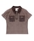 FADED WOVEN MIX TOP