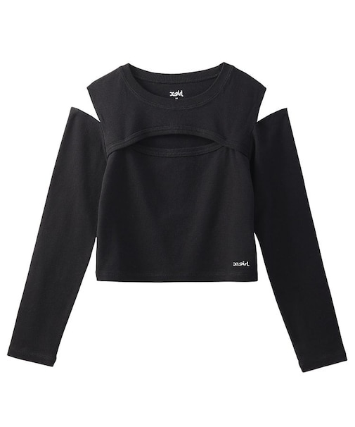 CUT OUT L/S COMPACT TOP