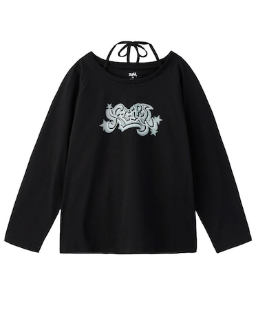 STAR LOGO HALTERNECK L/S TEE