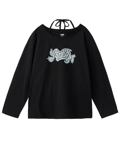 STAR LOGO HALTERNECK L/S TEE