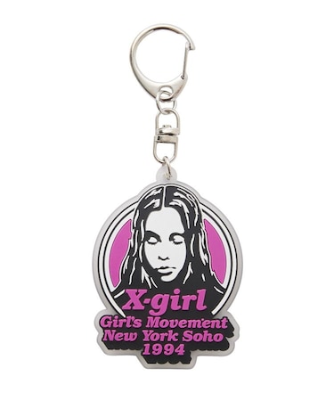MESSAGE AND FACE RUBBER KEY CHARM