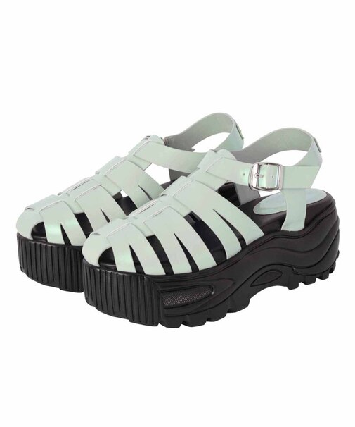 PLATFORM GURKHA SANDAL
