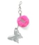 MIRROR AND LOGO KEY CHARM