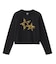 LEOPARD STAR L/S BABY TEE
