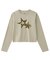 LEOPARD STAR L/S BABY TEE