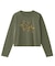 LEOPARD STAR L/S BABY TEE