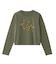 LEOPARD STAR L/S BABY TEE