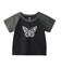 GLITTER BUTTERFLY RAGLAN S/S BABY TEE