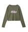 RHINESTONE AND GLITTER LOGO L/S BABY TEE