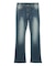BUTTERFLY POCKET SKINNY DENIM PANTS