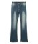 BUTTERFLY POCKET SKINNY DENIM PANTS