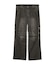 SIDE VENTILATION FLARE DENIM PANTS