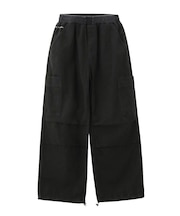 WAIST RIB EASY PANTS