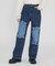 DISTRESSED 2TONE DENIM