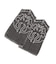 EMBROIDERED DENIM LEG WARMER