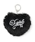 PADDED HEART KEY CHARM