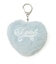 PADDED HEART KEY CHARM