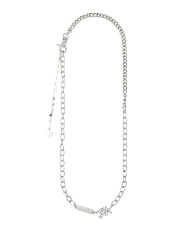 STAR AND LOGO CHAIN BELT