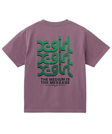 TRIPLE LOGO S/S TEE