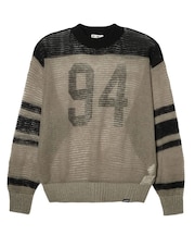 NUMBERING KNIT TOP