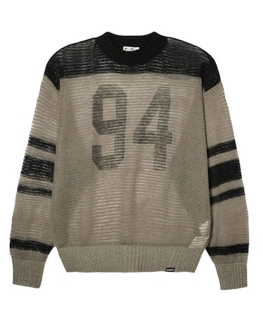 NUMBERING KNIT TOP