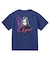 CURSIVE SCRIPT LOGO AND FACE S/S TEE