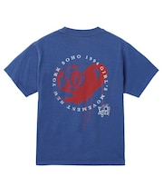 FADED HEART ROSE LOGO S/S TEE