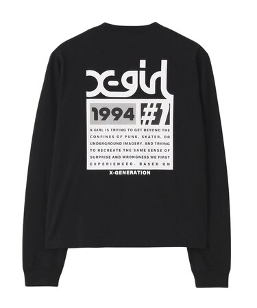 NUMBER ONE BOX LOGO L/S TEE