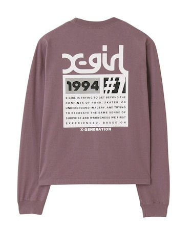NUMBER ONE BOX LOGO L/S TEE