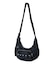 FLOCKED DENIM BAG