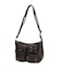 MULTI POCKET FADED FAUX LEATHER BAG