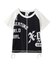 PANELED GRAPHIC RAGLAN BABY TEE