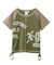 PANELED GRAPHIC RAGLAN BABY TEE