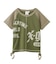 PANELED GRAPHIC RAGLAN BABY TEE